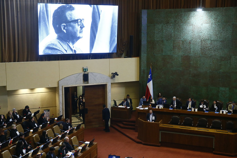 Cámara de Diputadas y Diputados rindió homenaje al Presidente Salvador Allende