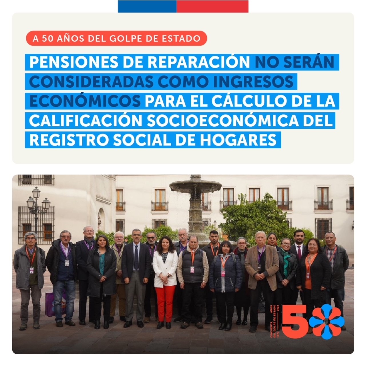 Gobierno no considerará las pensiones de reparación como ingresos económicos en el Registro Social de Hogares