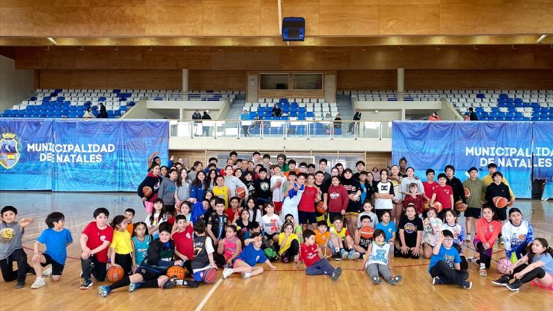 130 niños y niñas participaron de Campus Internacional de Básquet organizado por la Asociación de Básquetbol de Última Esperanza 