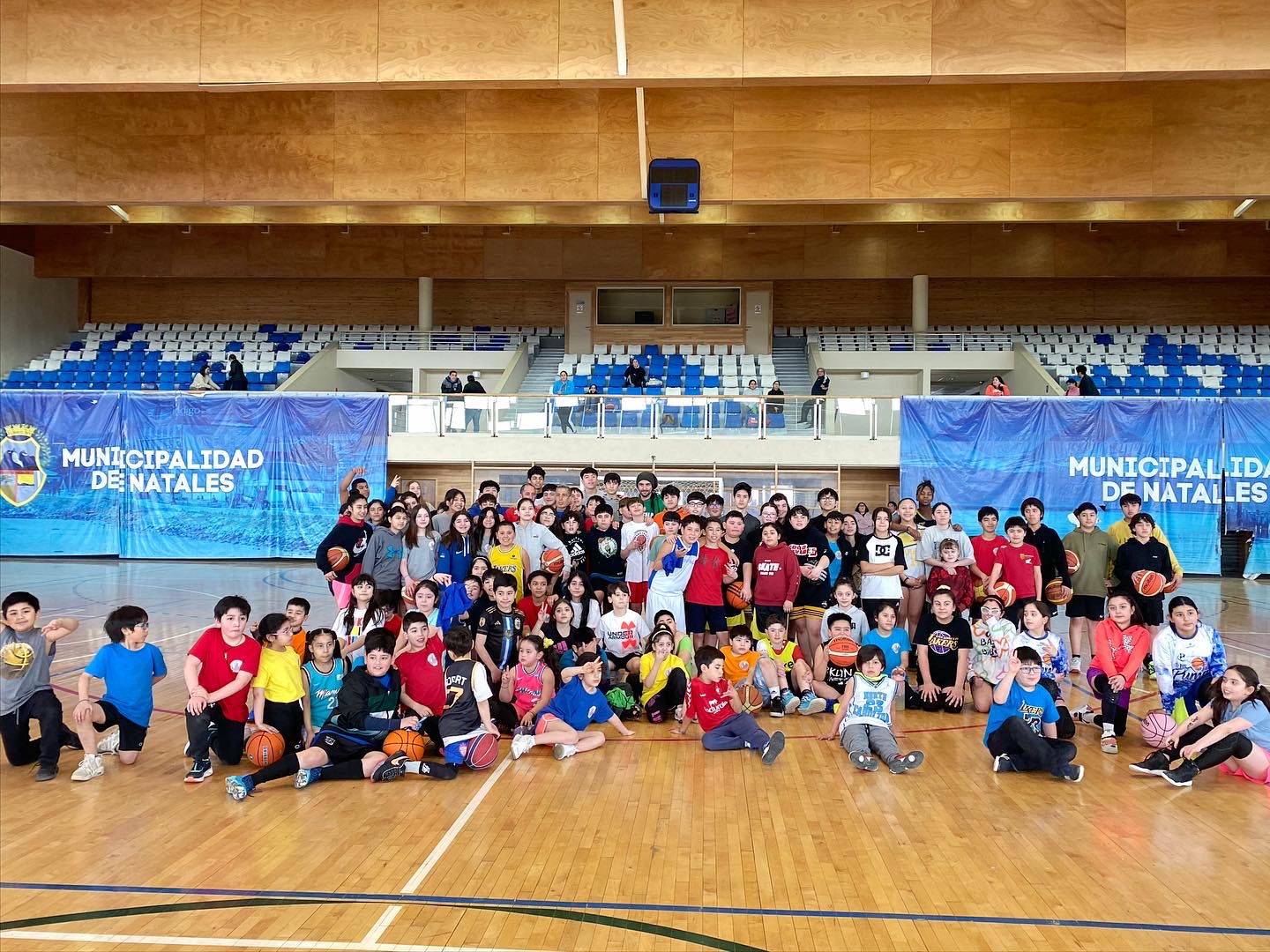130 niños y niñas participaron de Campus Internacional de Básquet organizado por la Asociación de Básquetbol de Última Esperanza