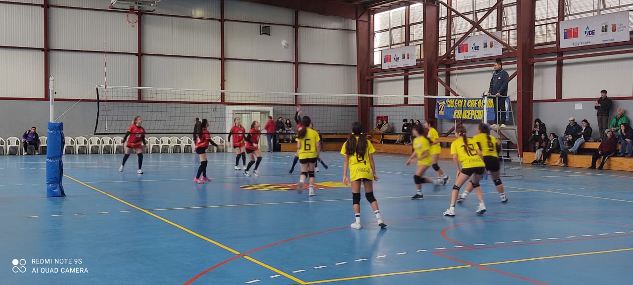 Colegio Alemán de Punta Arenas triunfa en final de Vóleibol Damas de los Juegos Deportivos Escolares