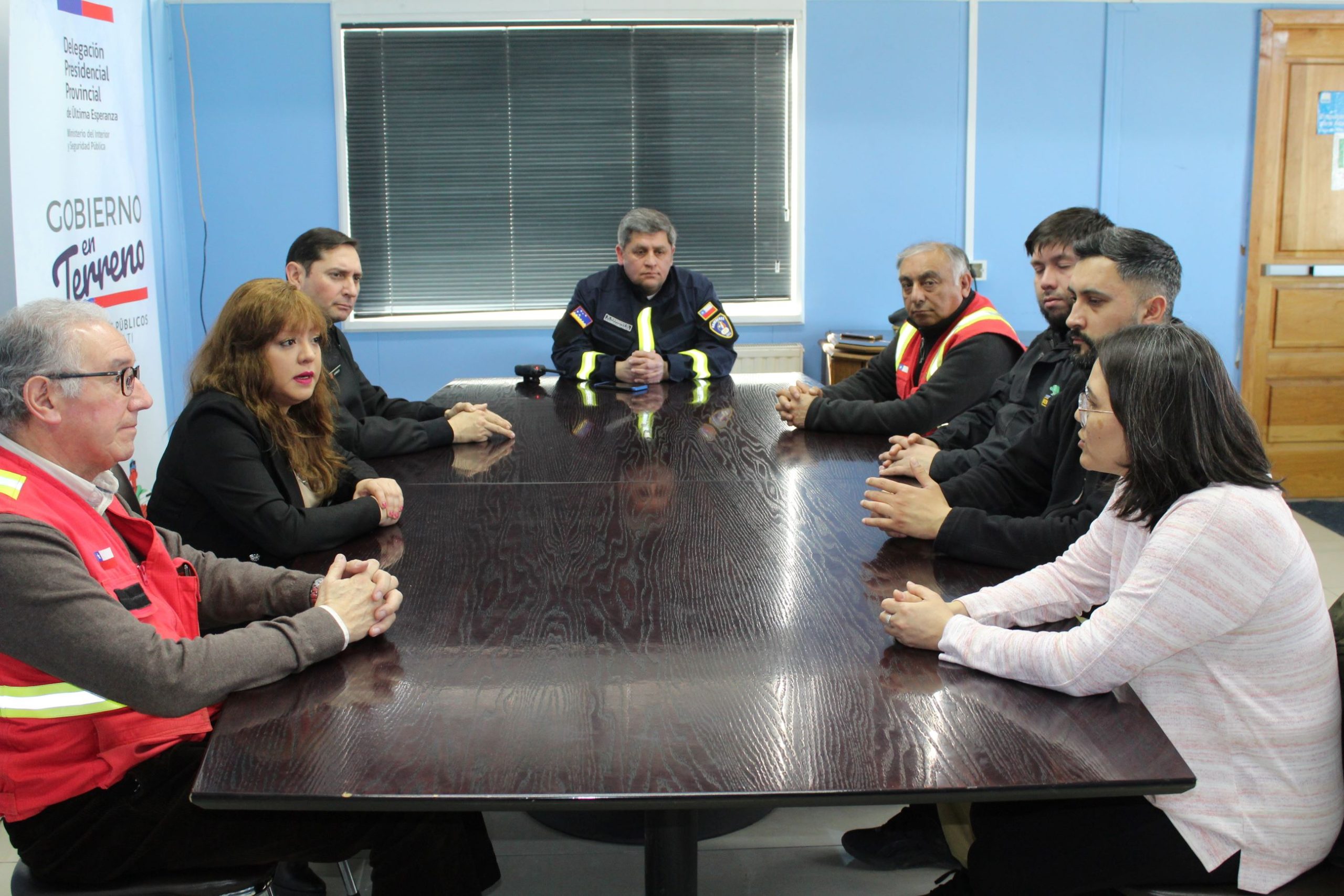 Delegación Provincial de Ultima Esperanza y CONAF coordinan sus esfuerzos para la prevención de incendios forestales