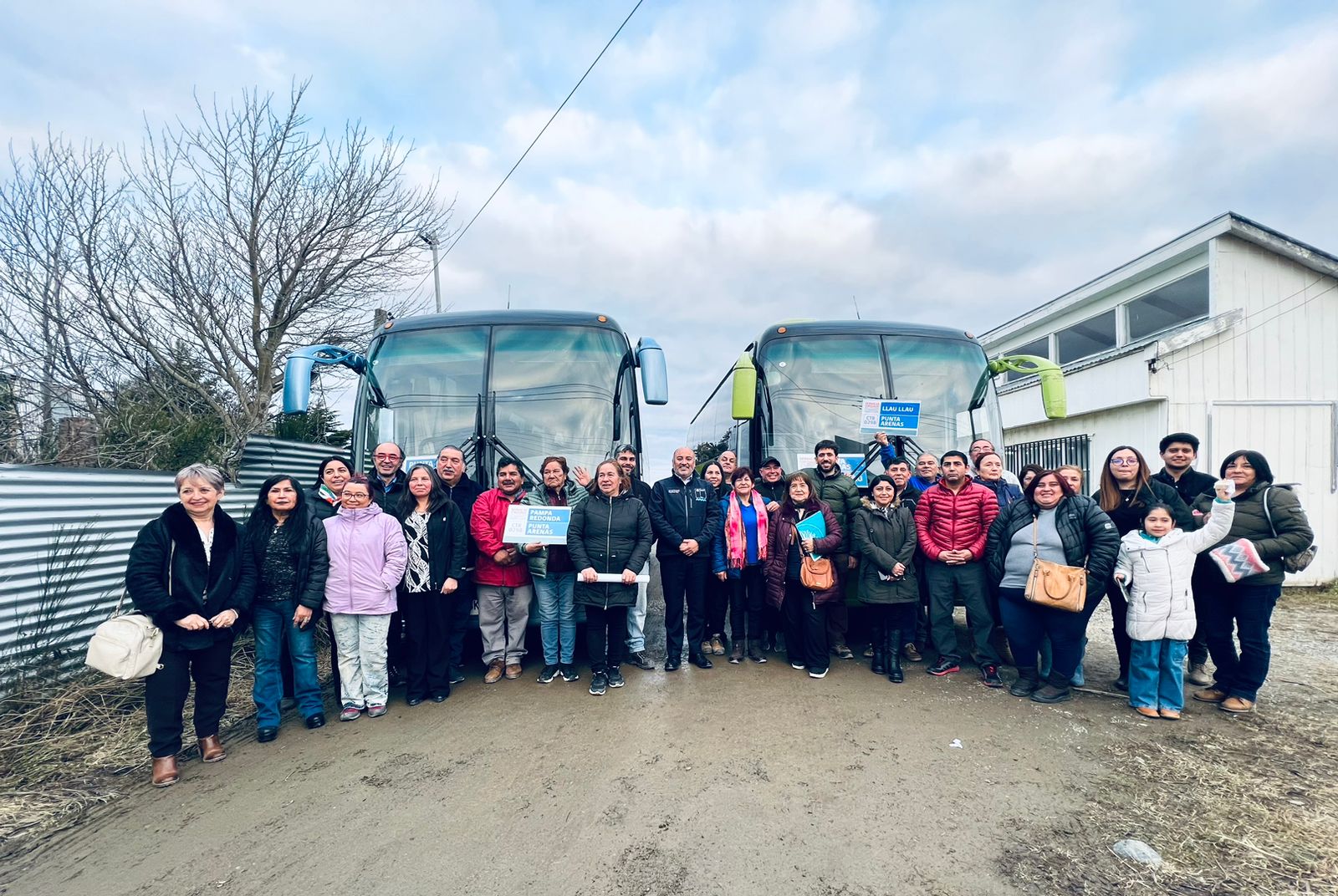 Subsecretario de Transportes Jorge Daza da a conocer mejoras en el servicio de buses rurales que unen Pampa Redonda y LlauLlau con Punta Arenas