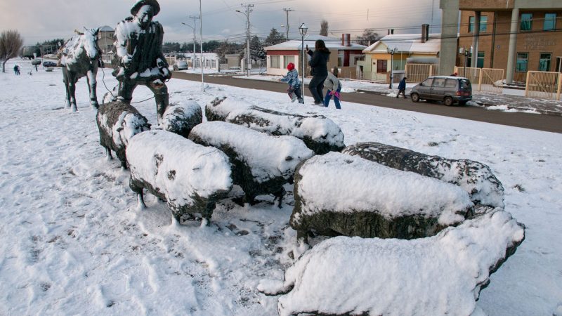 Chubascos de nieve y aguanieve se pronostican este sábado 16 de septiembre en Magallanes