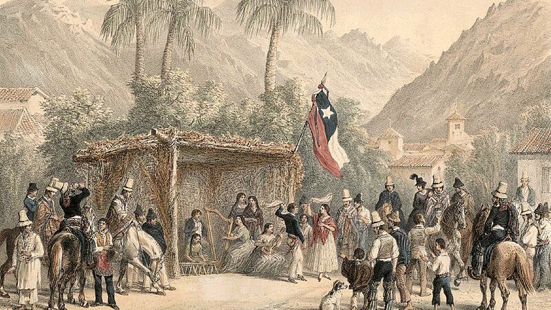 La celebración histórica del 18 de septiembre y las Fiestas Patrias de Chile