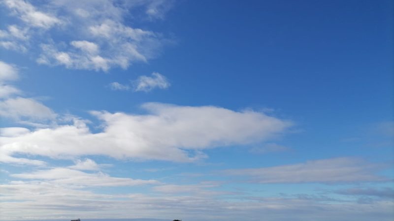 Chubascos débiles y vientos normales hasta 60 kmh se pronostican hoy 26 de septiembre en Magallanes