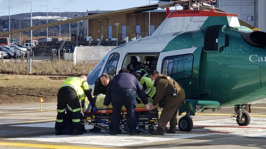 Camionero se debate entre la vida y la muerte tras accidente en la ruta Ch-255