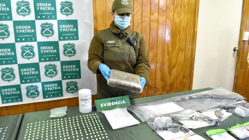 Red de narcotráfico en Magallanes recibe duro golpe