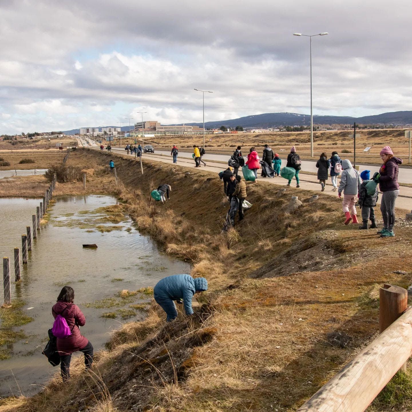 Agrupación Ecológica Patagónica invita a jornada de limpieza en el Humedal Urbano Tres Puentes de Punta Arenas