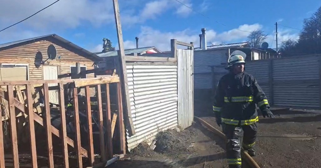 Niña de 2 años murió en un incendio ocurrido esta mañana en el sector de Manantiales alto de Punta Arenas