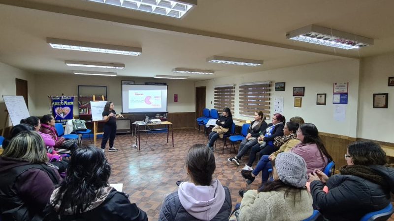 Talleres autogestionados para mujeres del Programa Jefas de Hogar se realizaron en Puerto Natales