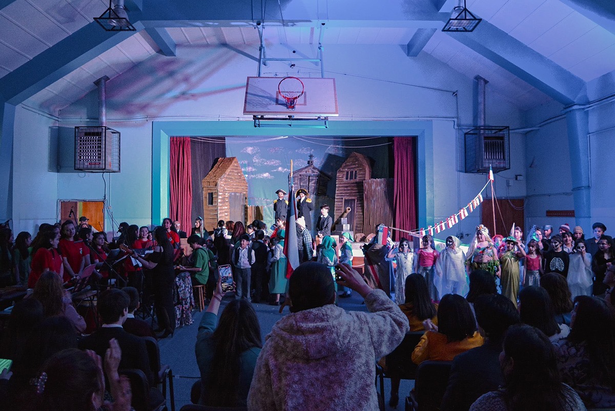 Homenajeando a la tripulación de la Goleta Ancud Escuela Croacia celebró sus 67 años