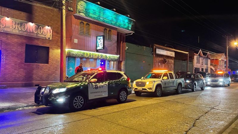 Carabineros informó Recuento de acciones realizadas este fin de semana en Punta Arenas