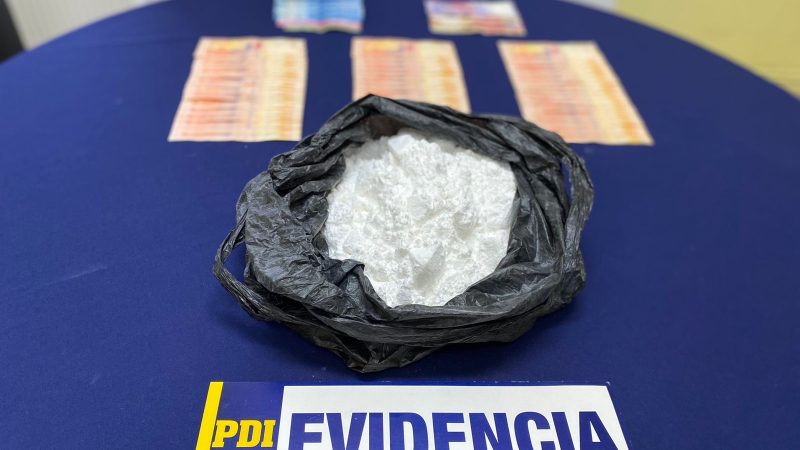 PDI Punta Arenas detuvo a un conductor por tráfico de drogas