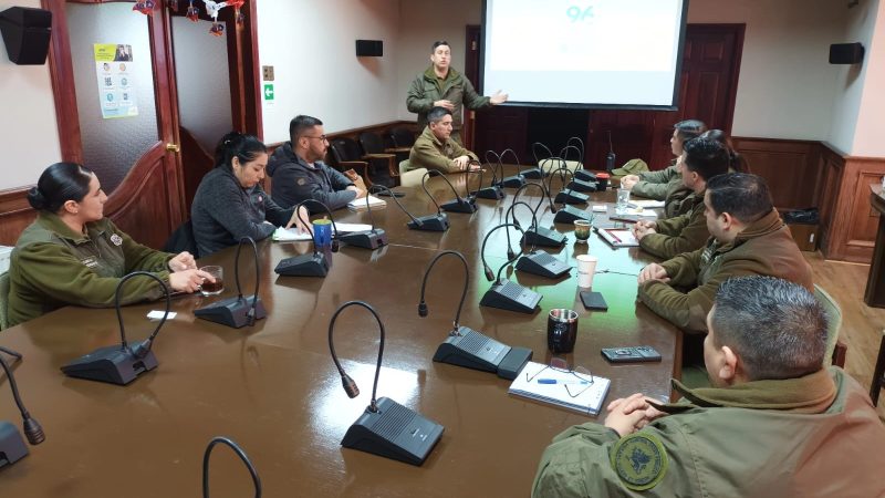 Personal de distintas unidades de Carabineros de Punta Arenas realizaron capacitación en Derechos Humanos