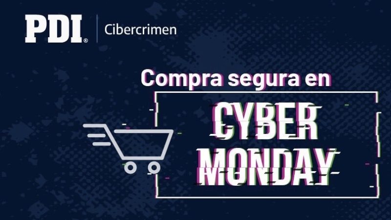 Cyber Monday 2023: PDI entrega recomendaciones para compras seguras