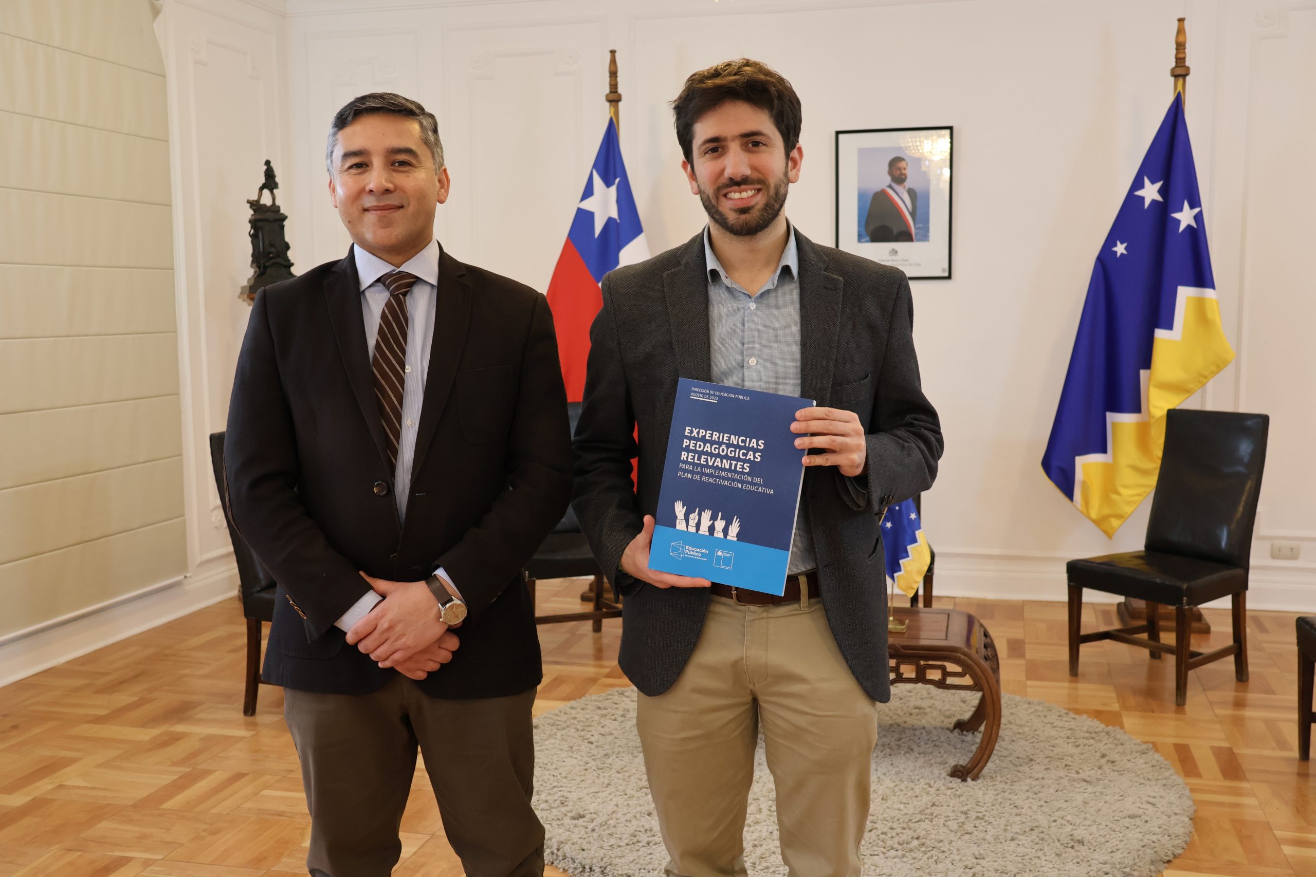 Delegado Regional Presidencial recibe Informe del SLEP sobre experiencias pedagógicas durante la pandemia