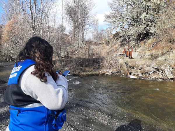 Dirección de Aguas del MOP fiscaliza aprovechamiento de aguas superficiales en Ultima Esperanza