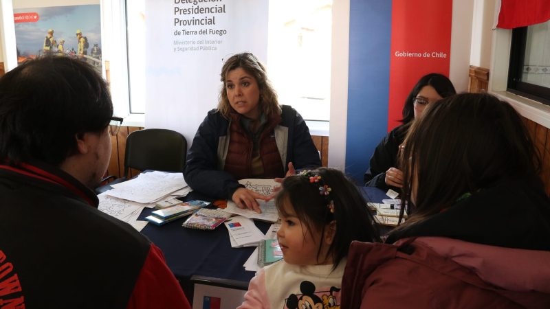 Jornada de Gobierno en Terreno efectuó Delegación Provincial de Tierra del Fuego en Pampa Guanaco