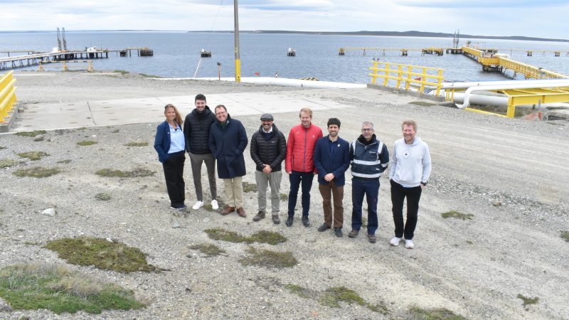 Delegación empresarial de Dinamarca visitó desarrollo de Hidrógeno Verde de ENAP en Magallanes