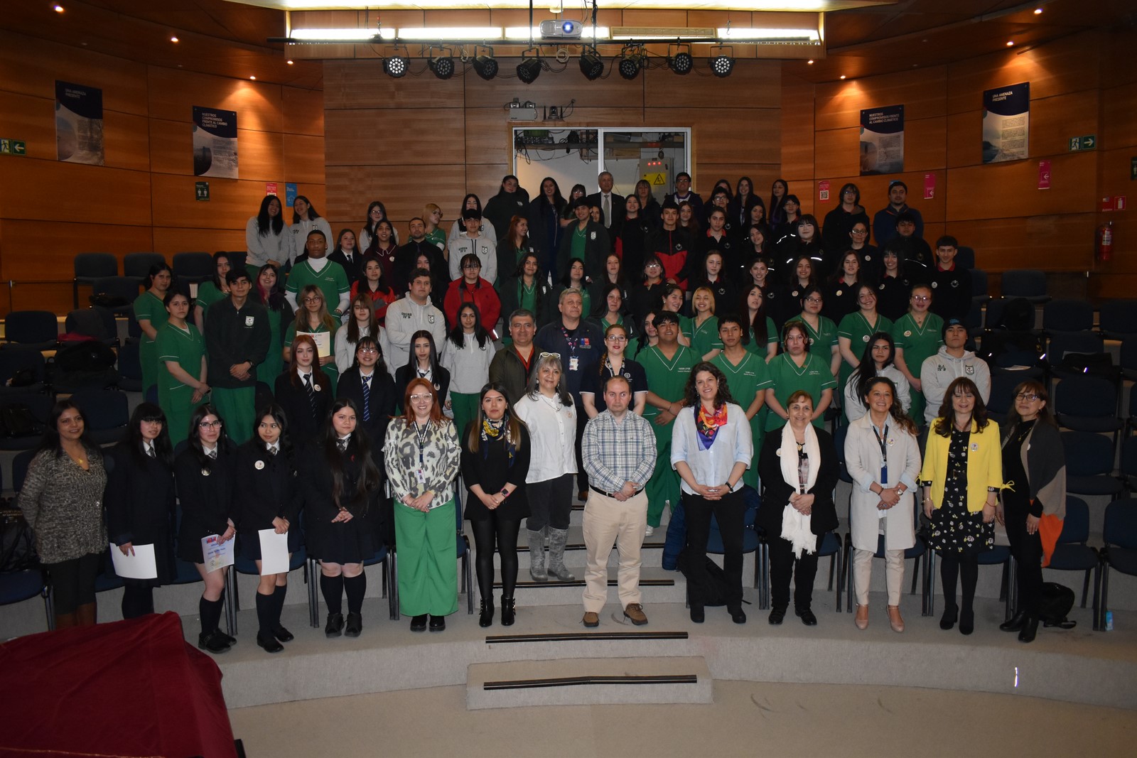 Estudiantes de 4 liceos de Punta Arenas participaron en jornada «Actívate, Cuidate y Vive, sin ACV Promoción de la Salud»