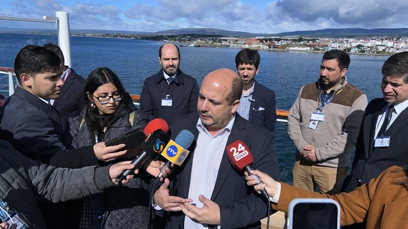 Se dio inicio oficial en Punta Arenas a la Temporada de Cruceros 2023-2024