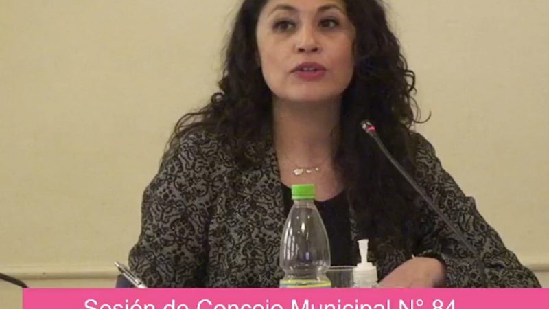 Concejala Verónica Aguilar muestra su preocupación ante la tardía entrega del Plan Comunal de Salud