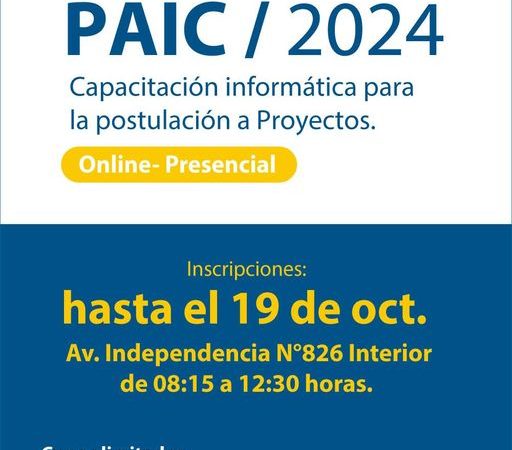 Municipio de Punta Arenas realiza capacitación para postular a Proyectos PAIC 2024