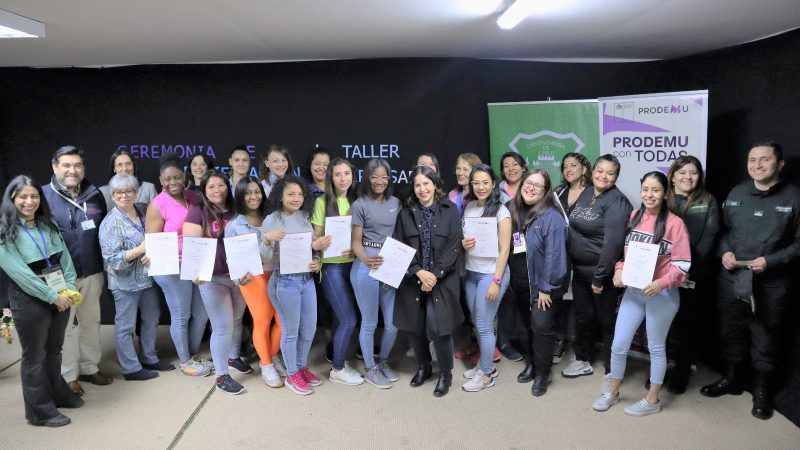 PRODEMU y SEREMI de Justicia capacitaron a 22 mujeres internas del Centro Penitenciario de Punta Arenas