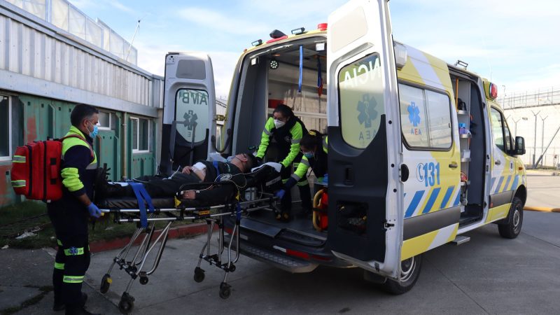 Se realizó un simulacro de «Emergencia de Magnitud» en la Cárcel de Punta Arenas para ensayar protocolos y perfeccionar coordinaciones