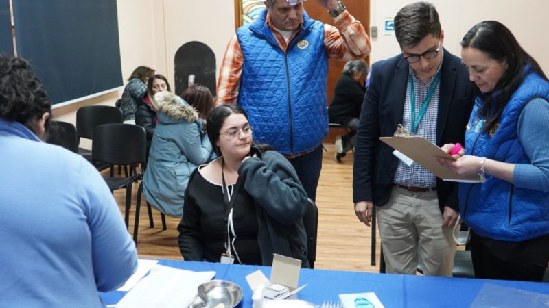 150 funcionarias y funcionarios de ANEF Magallanes participaron en operativo de prevención y diagnósticos de Salud