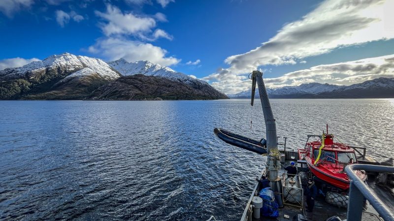 Patrullero Cabrales concluyó comisión hidrográfica en los canales australes de Magallanes