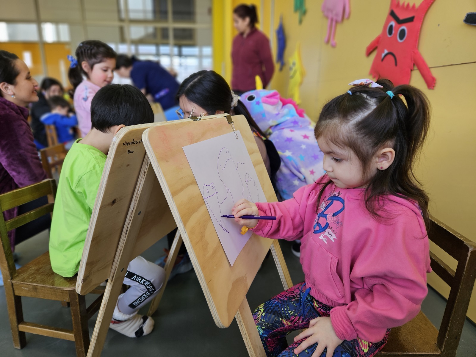 Niños y niñas expresaron sus opiniones e intereses en asamblea organizada en Punta Arenas por Fundación Integra