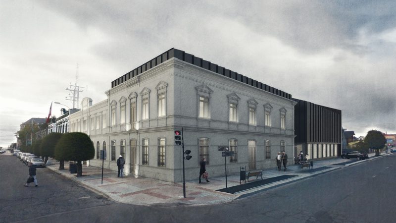 En diciembre se iniciarán en el centro de Punta Arenas, los trabajos de construcción de la nueva Biblioteca y Archivo Regional de Magallanes