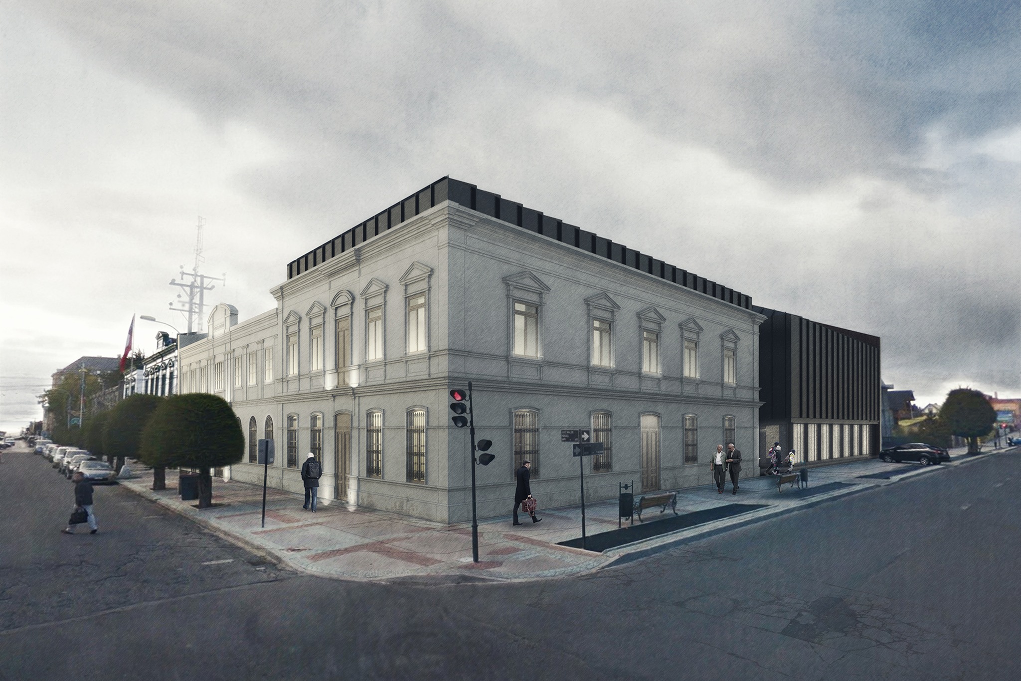 En diciembre se iniciarán en el centro de Punta Arenas, los trabajos de construcción de la nueva Biblioteca y Archivo Regional de Magallanes