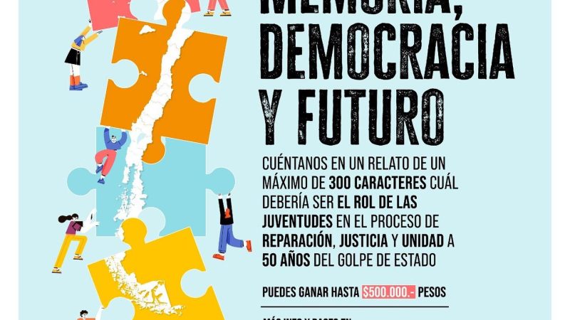 INJUV convoca concurso de microrrelatos sobre «Memoria, Democracia y Futuro»