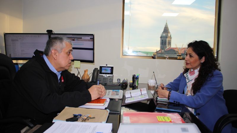 Concejala por Punta Arenas Verónica Aguilar se reunió con SEREMI del MOP para analizar situación de los puentes de la ciudad
