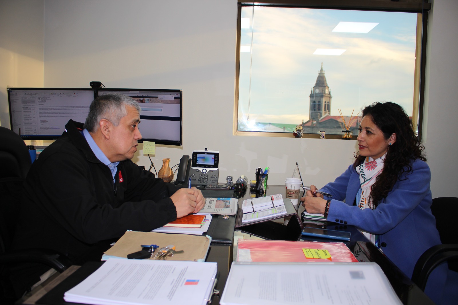 Concejala por Punta Arenas Verónica Aguilar se reunió con SEREMI del MOP para analizar situación de los puentes de la ciudad