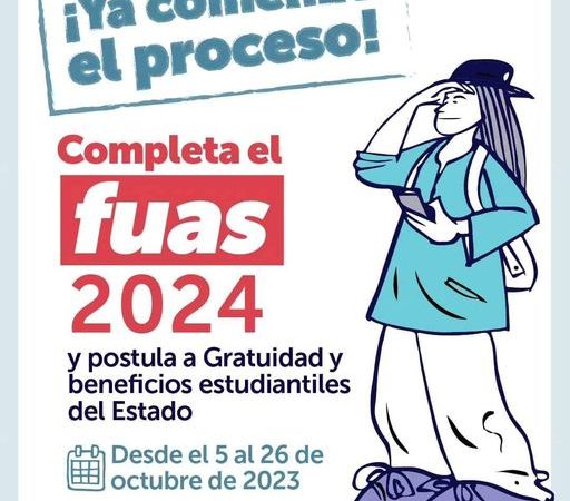 Comenzó plazo de postulación a Gratuidad y Beneficios Estudiantiles para 2024