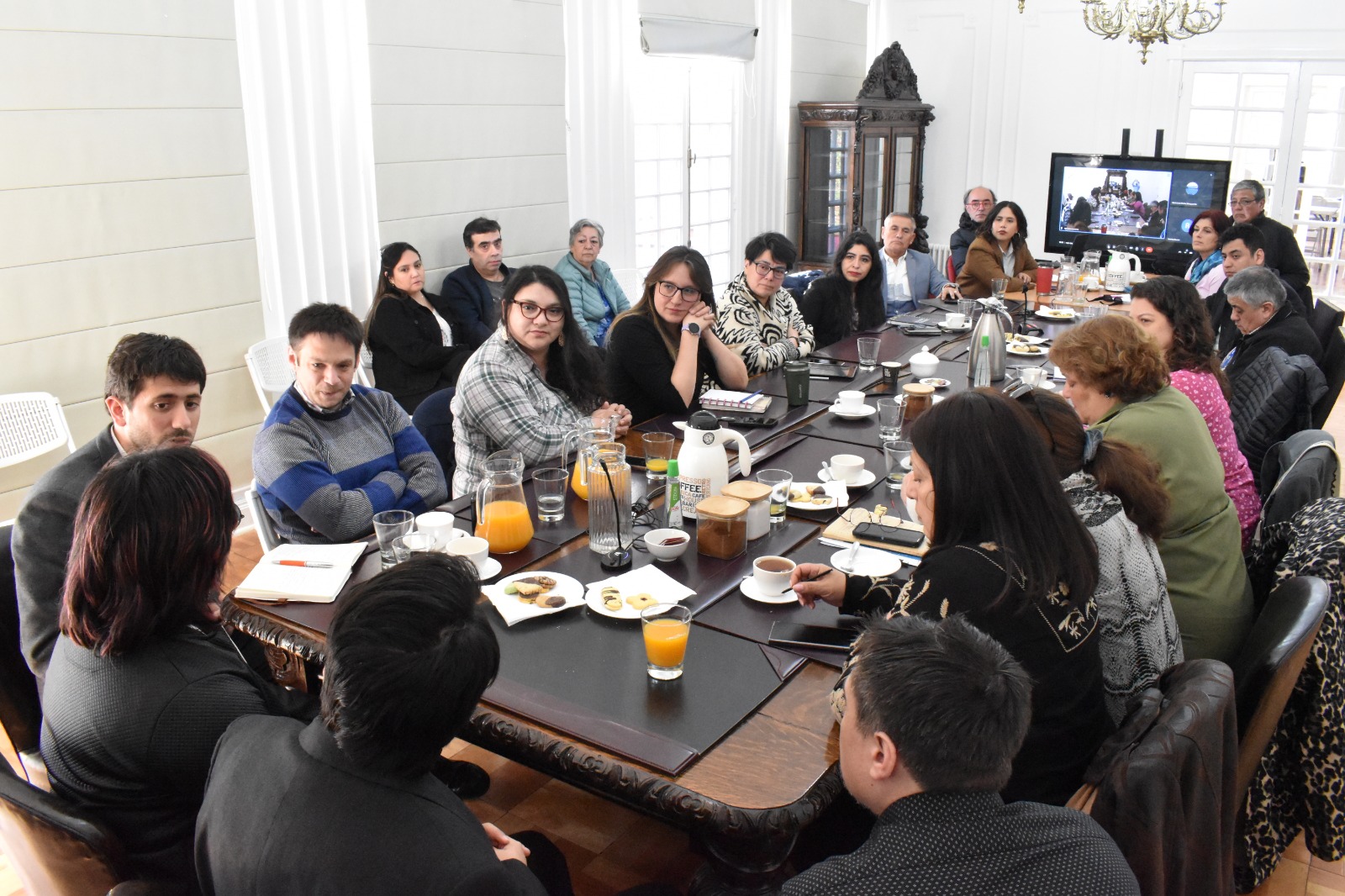 Niñas, niños y adolescentes magallánicos participaron en reunión del Gabinete Regional