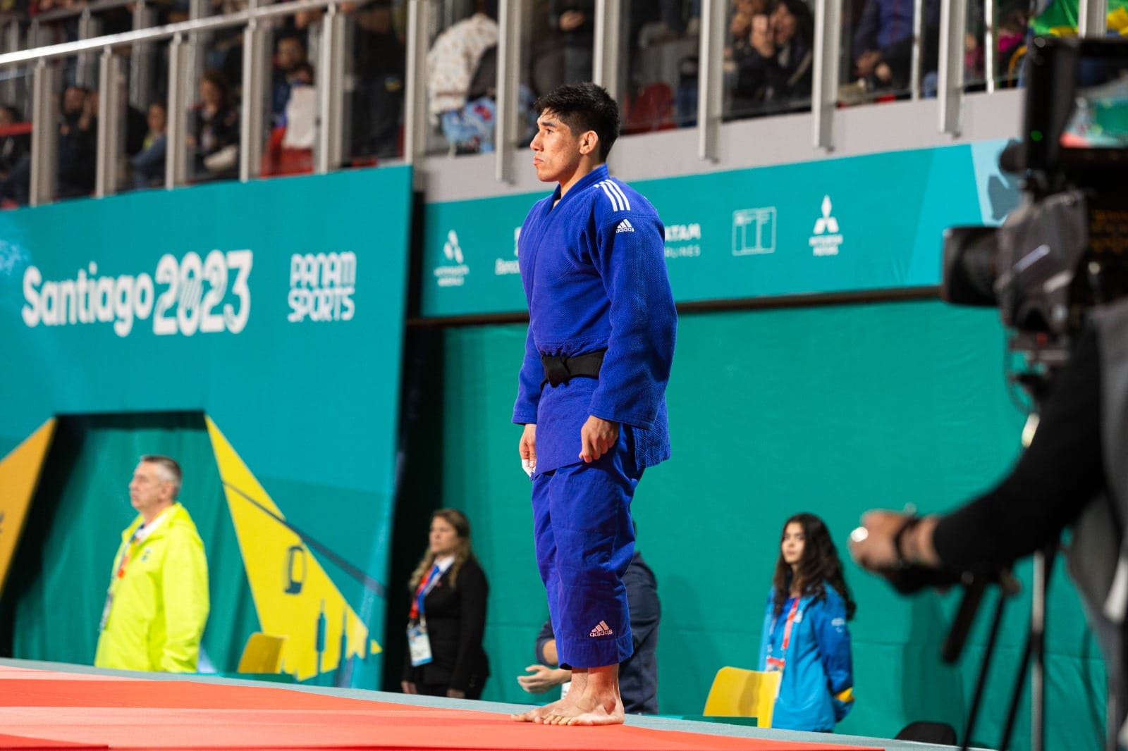 Judoca magallánico Jorge Pérez Alvarez obtuvo medalla de plata en los Juegos Panamericanos 2023