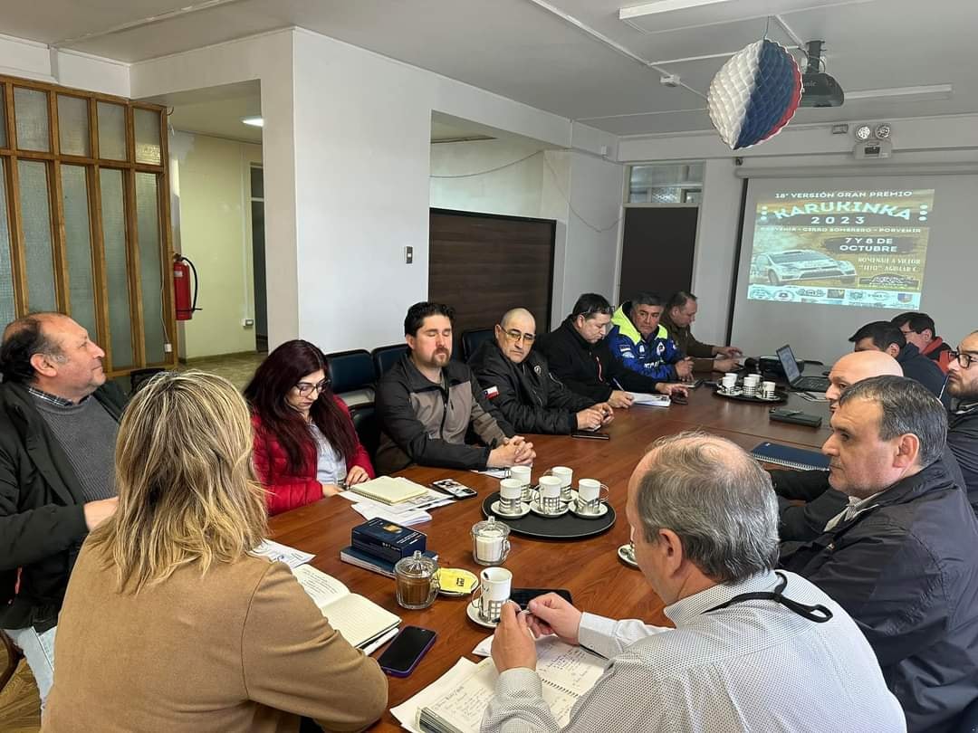 Reuniones sobre seguridad se realizaron en Porvenir en preparación del Gran Premio Karukinka 2023
