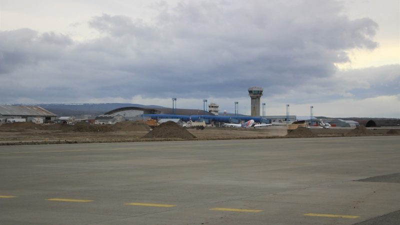 Autoridades del MOP y CCHC visitan obras en ejecución en el Aeropuerto Internacional Carlos Ibáñez del Campo de Punta Arenas