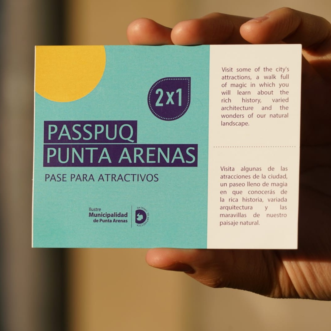 Municipalidad de Punta Arenas activa nuevamente el PASSPUQ, tarjeta de acceso gratuito a puntos turísticos de la ciudad