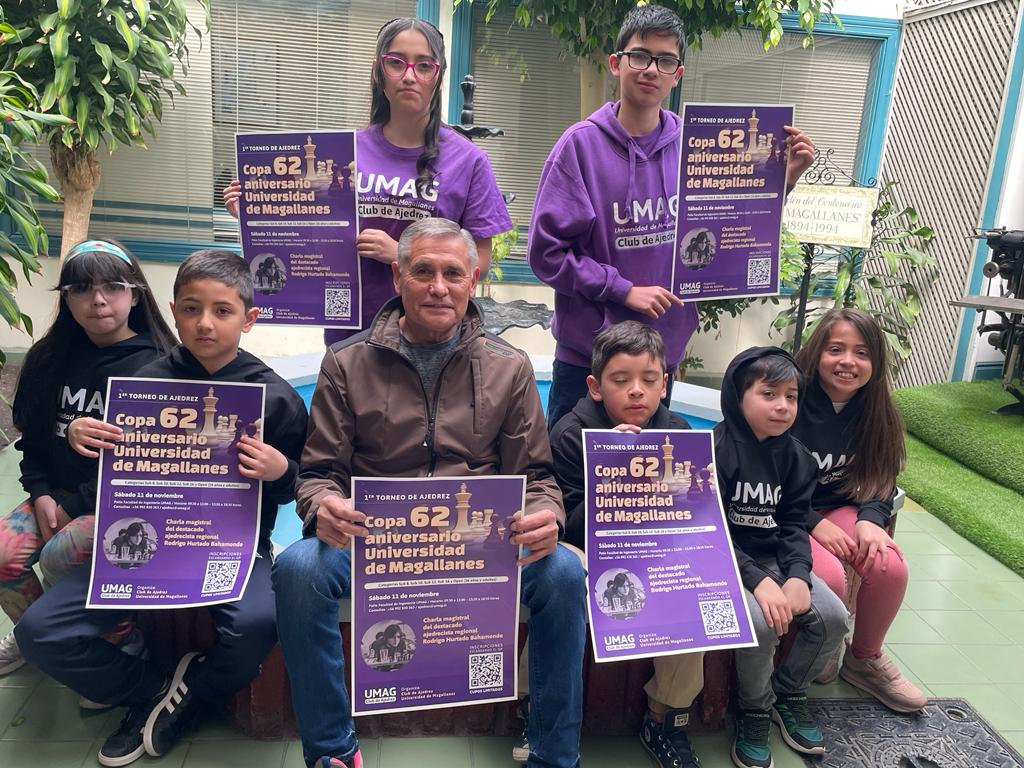 Ajedrecistas representan a Magallanes en Torneo Integración Sur en Río Gallegos, República Argentina