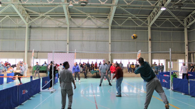 Feria Deportiva realizó Gendarmería, IND y la SEREMI de Justicia en el Centro Penitenciario de Punta Arenas