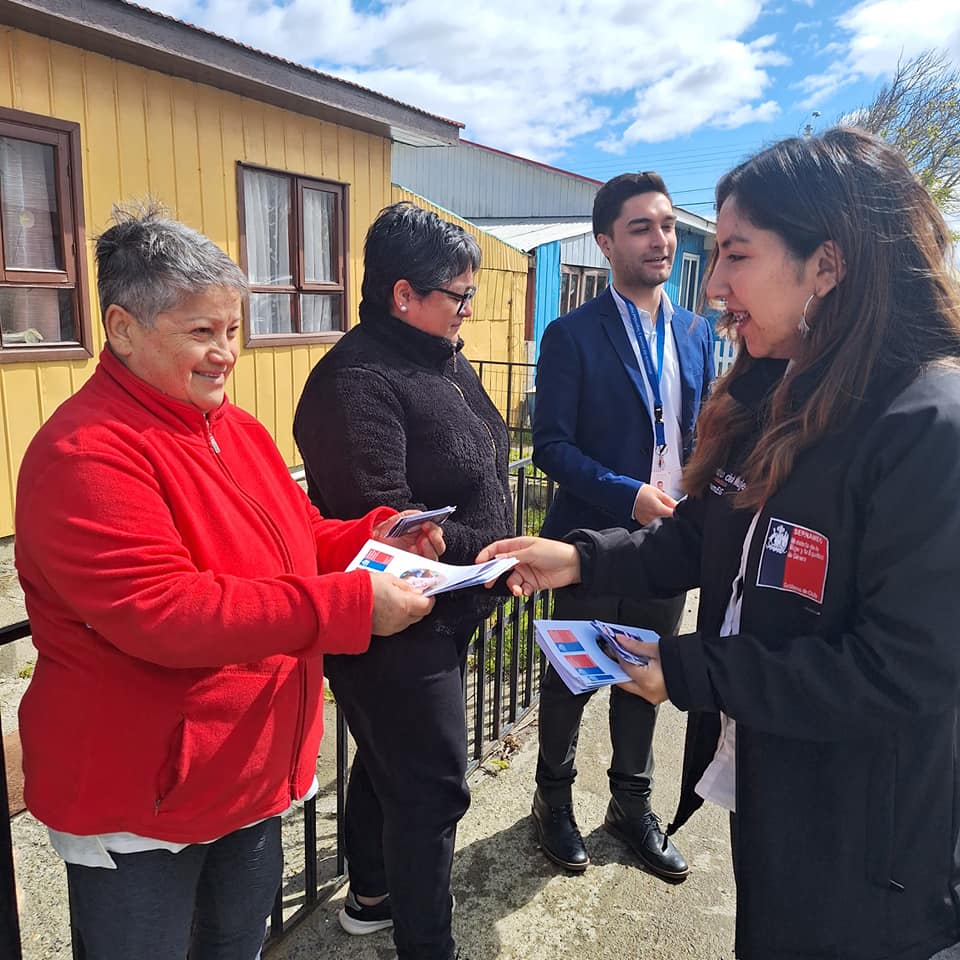 Jornada de información contra la Violencia de Género se realizó hoy en Porvenir, Tierra del Fuego