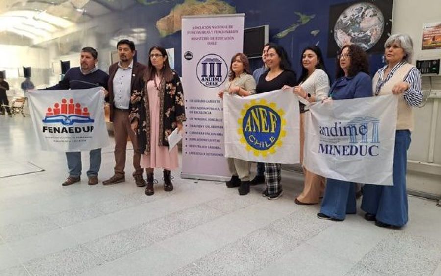 ANDIME el gremio de Trabajadores del Ministerio de Educación anuncia continuidad del paro nacional