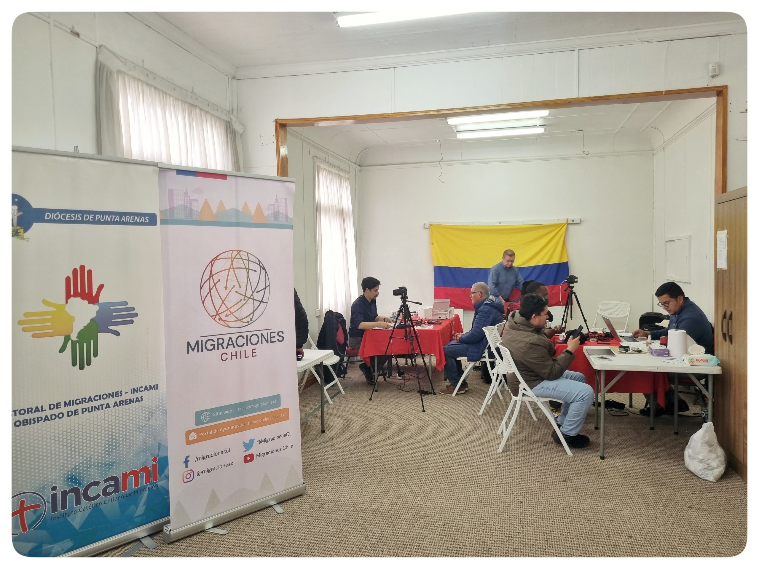 Con éxito finaliza el Consulado Móvil de Colombia en Magallanes | Asistencia integral a 217 migrantes en Punta Arenas y Puerto Natales