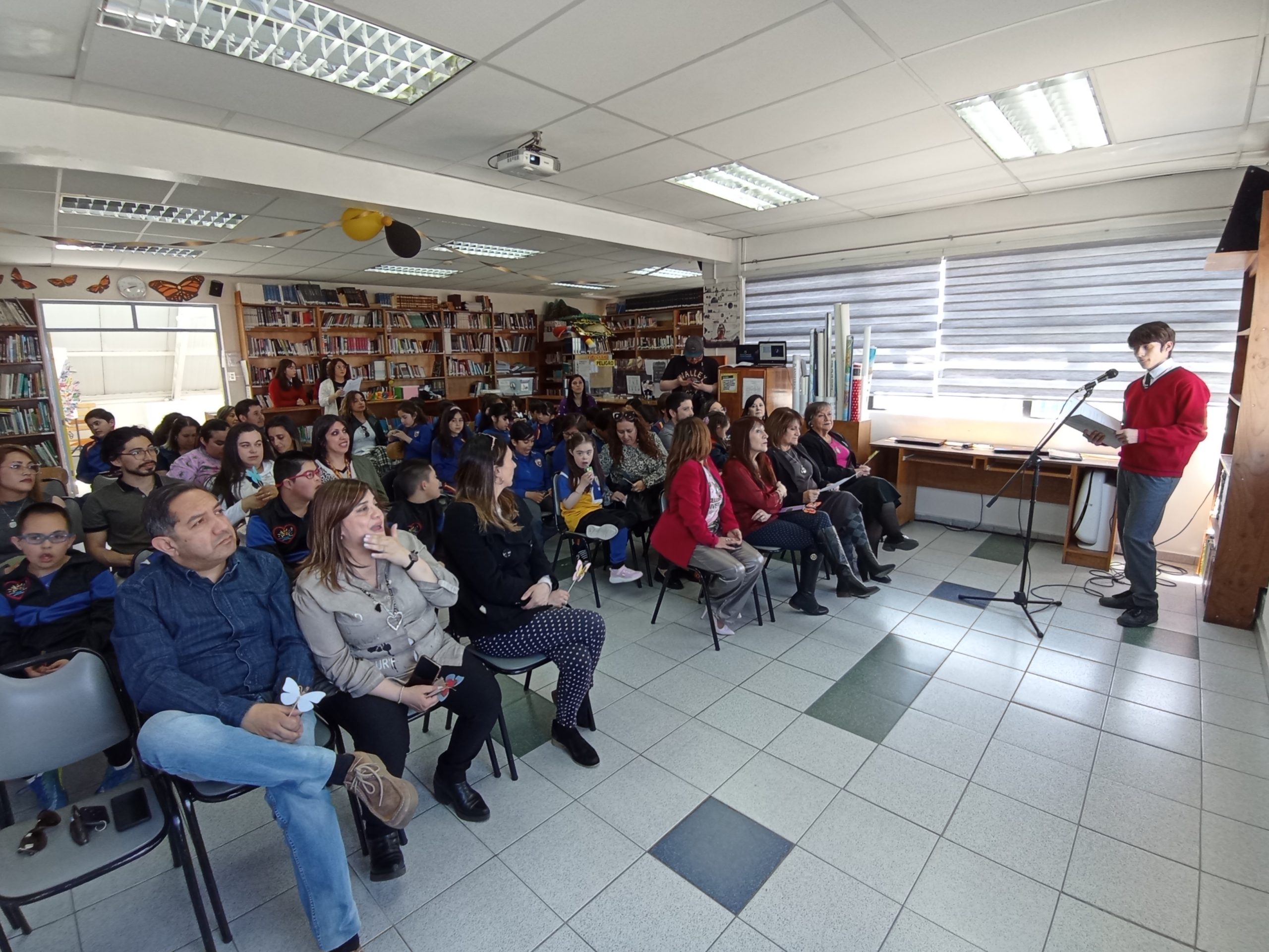 Colegio Pierre Faure recibió a jóvenes deportistas que participarán en los Sudamericanos Down 2023 en Santiago